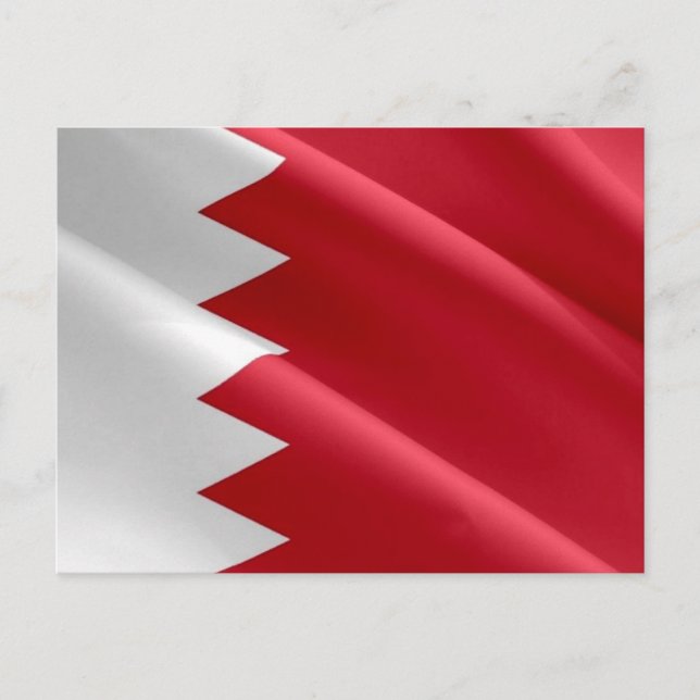 Bahrain - Flagga - Vykort (Framsida)