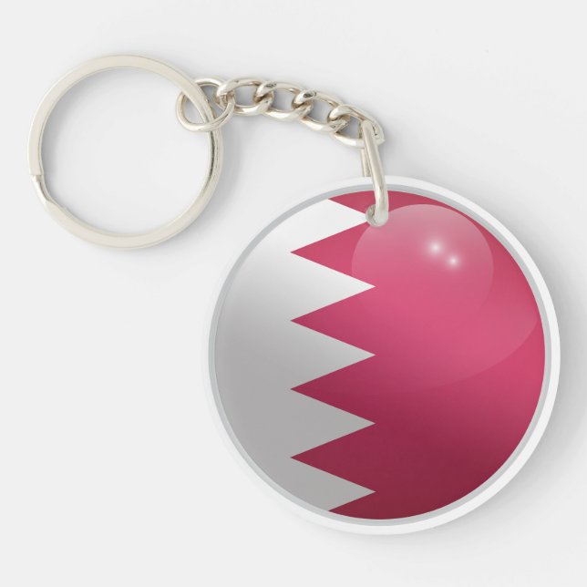 Bahrain Glänsande Cirkel Flagga  (Framsidan)