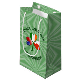 Bahrain Ireland USA Shamrock Flagga Personlig