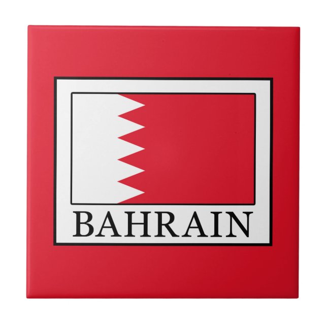 Bahrain Kakelplatta (Framsidan)