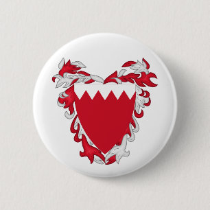 Bahrain landskapsvapen symbol emblem flagga knapp