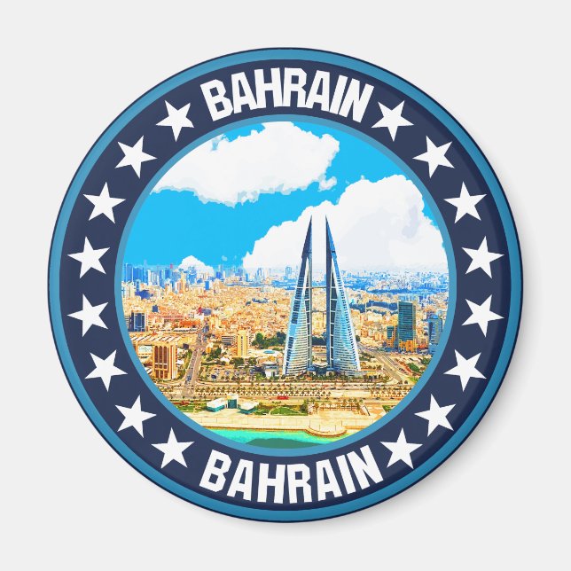 Bahrain Magnet (Framsidan)