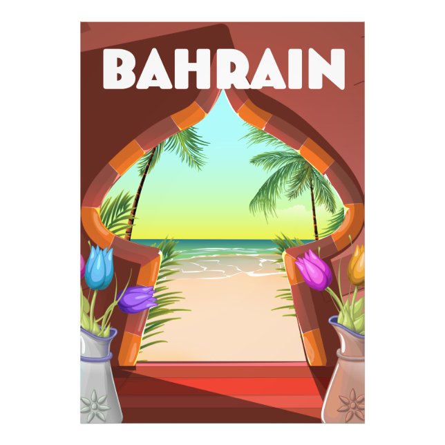 Bahrain Palace Fototryck (Framsidan)