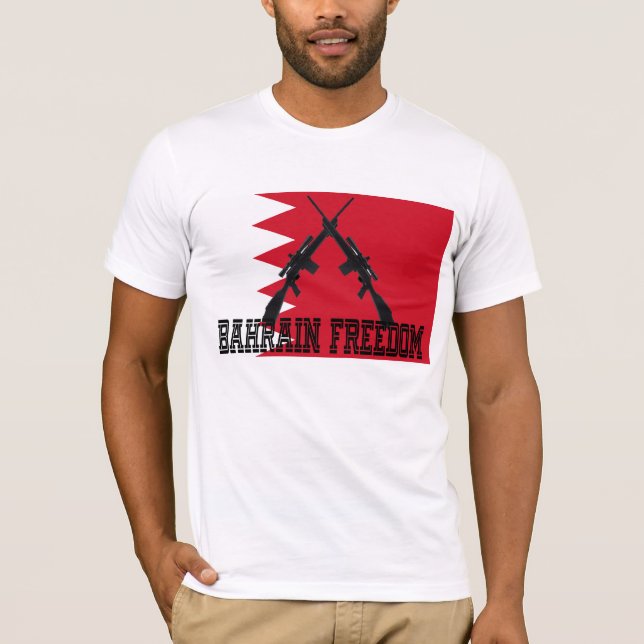 bahrain revolution t shirt (Framsida)