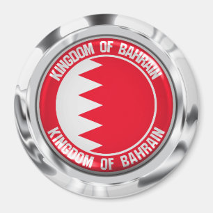 Bahrain rundaEmblem Magnet
