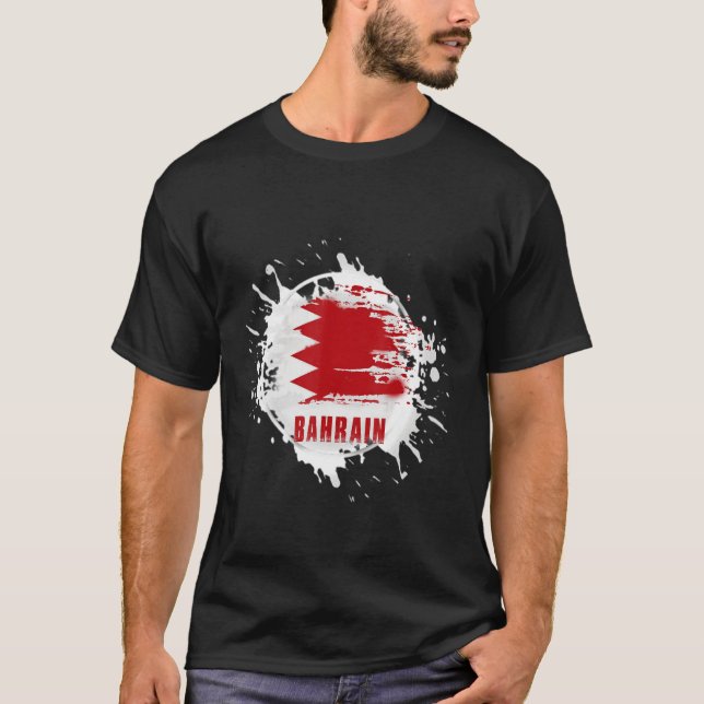 Bahrain Stänk T Shirt (Framsida)
