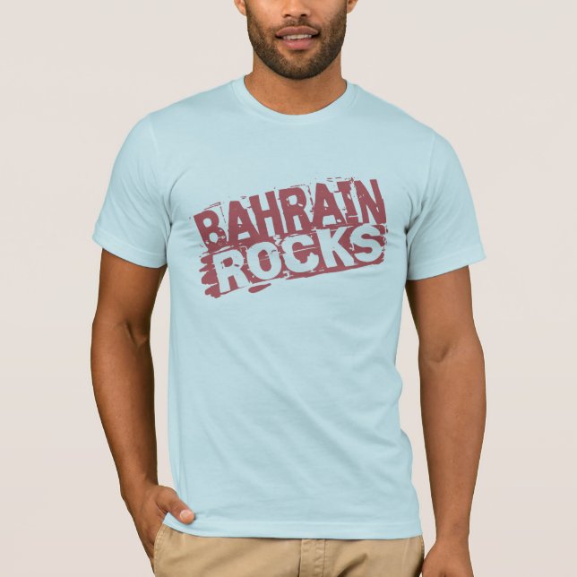 Bahrain stenar tee shirt (Framsida)