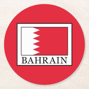 Bahrain Underlägg Papper Rund