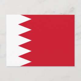 Bahrainflagga, Flagga av Bahrain Vykort
