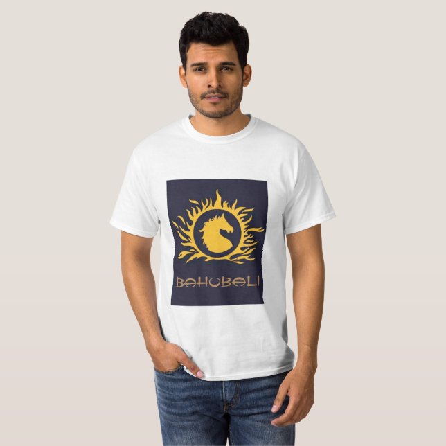 Bahubali t-skjorta tee shirt (Hel framsida)