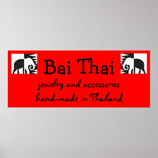 Bai Thai-signering Poster (Framsidan)