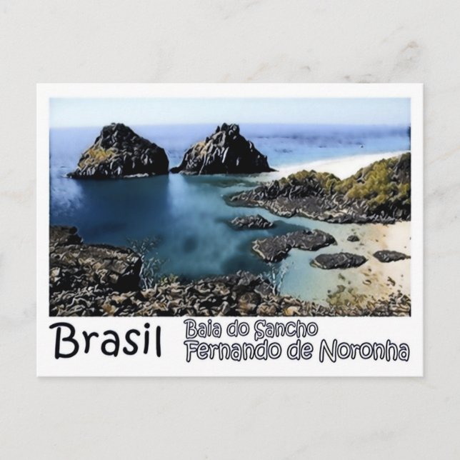 Baia Do Sancho - Brasilien - Vykort (Framsida)