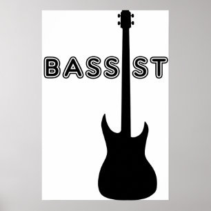 Baid Silhouette Poster