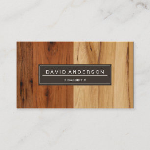 Baid - Wood Grain-utseende Visitkort