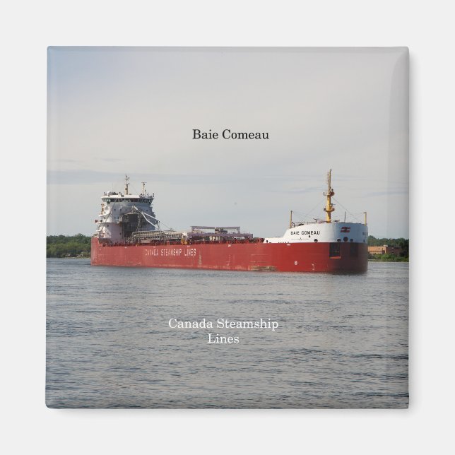 Baie Comeau magnet (Framsidan)