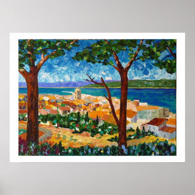 Baie de Saint-Tropez Poster (Framsidan)