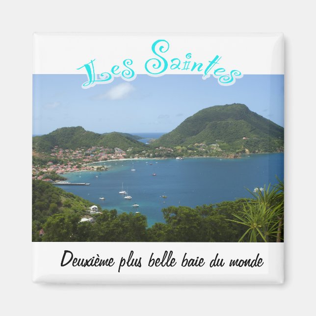 Baie des Saintes (Guadeloupe) Magnet (Framsidan)