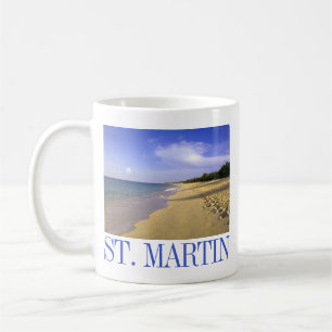 Baie Longue Long Bay Beach, St. Martin Kaffemugg