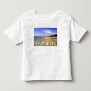 Baie Longue Long Bay Beach, St. Martin T Shirt