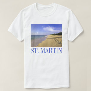 Baie Longue Long Bay Beach, St. Martin T Shirt
