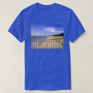 Baie Longue Long Bay Beach, St. Martin T Shirt