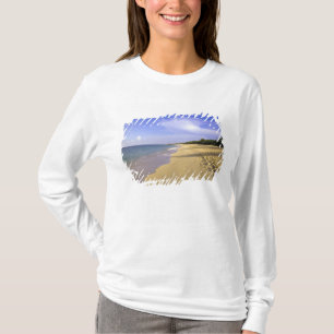 Baie Longue Long Bay strand, St. Martin, T-shirt
