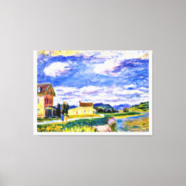 Baie St. Paul, Quebec av William James Glacken Canvastryck