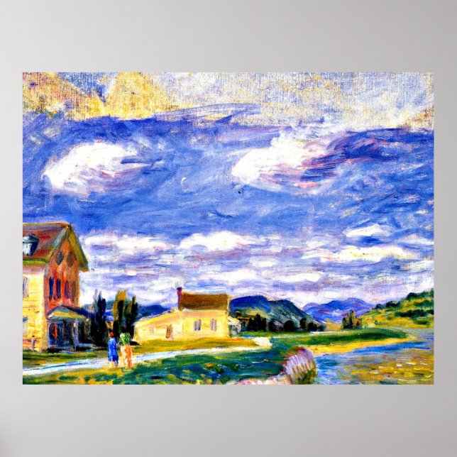 Baie St. Paul, Quebec av William James Glacken Poster (Framsidan)