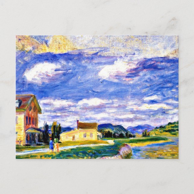 Baie St. Paul, Quebec av William James Glacken Vykort (Framsida)