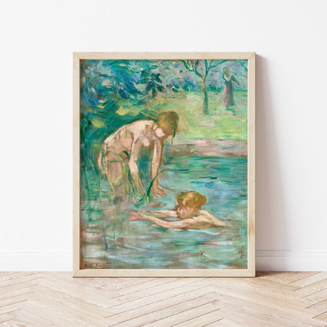 Baigneuses | Berthe Morisot Poster (Skapare uppladdad)