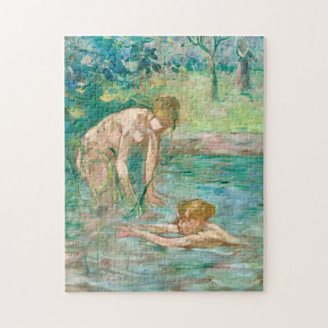 Baigneuses | Berthe Morisot Pussel (Vertikal)