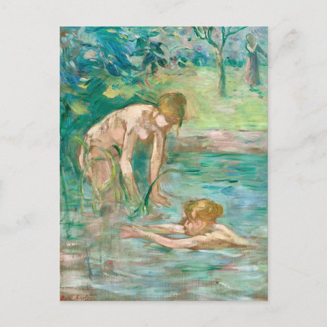 Baigneuses | Berthe Morisot Vykort (Framsida)