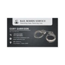 Bail Bond Services | Elegant svart