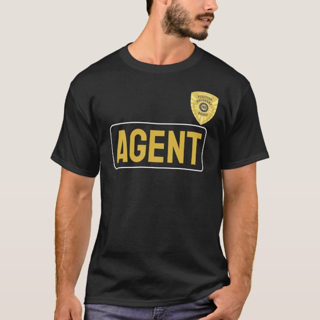 BAIL ENFORCEMENT & FUGITIVE RECOVERY T-Shirt (Framsida)