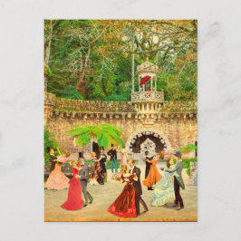 Bailando vals en la Quinta da Regaleira (Portugal) Vykort