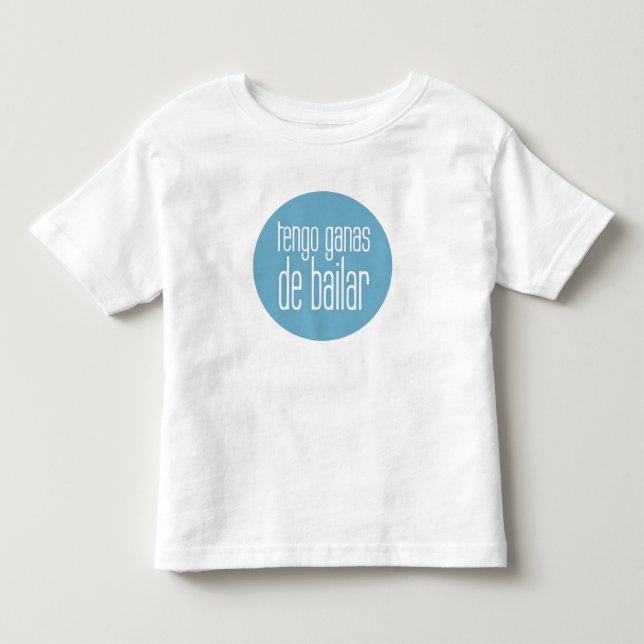 bailar tengoganas de tee shirt (Framsida)