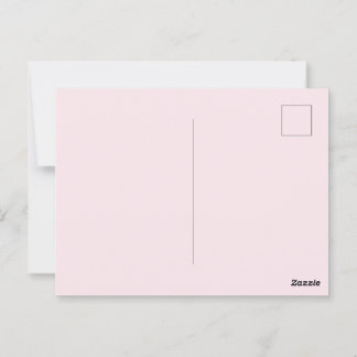 Bailarina con tutú rosa vykort