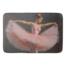 Bailarina desplegando su tutu 