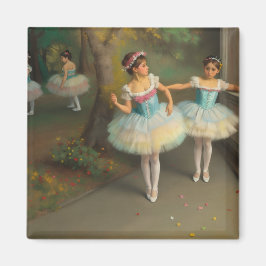 Bailarinas en el estilo romántico magnet