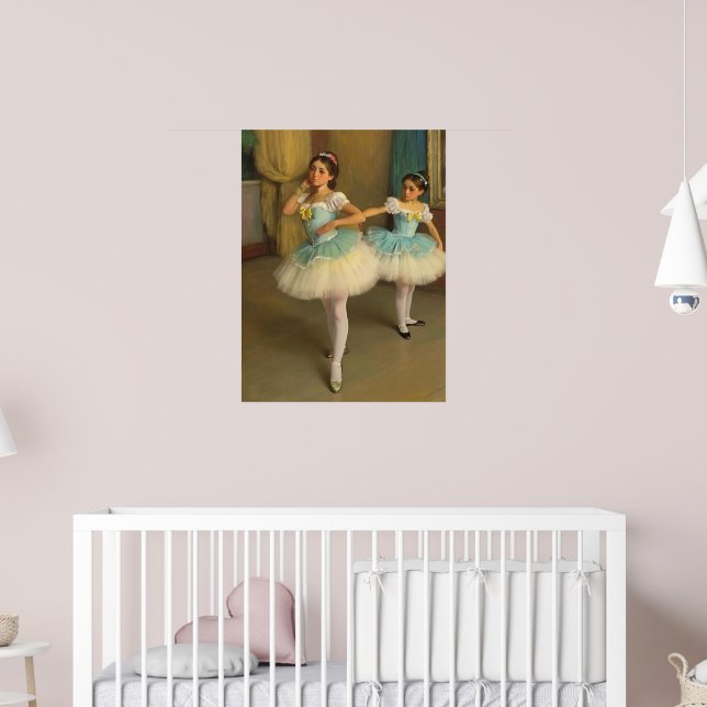 Bailarinas en el estilo romántico poster (Barnkammare 2)