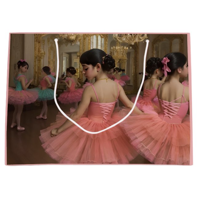 Bailarinas en una gran sala de estilo rocóco (Framsidan)