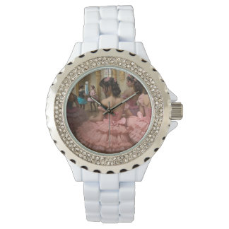 Bailarinas en una gran sala de estilo rocóco armbandsur