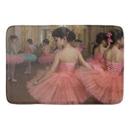 Bailarinas en una gran sala de estilo rocóco badrumsmatta