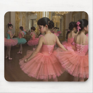 Bailarinas en una gran sala de estilo rocóco musmatta