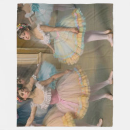 Bailarines detrás del escenario Postcard Fleecefilt