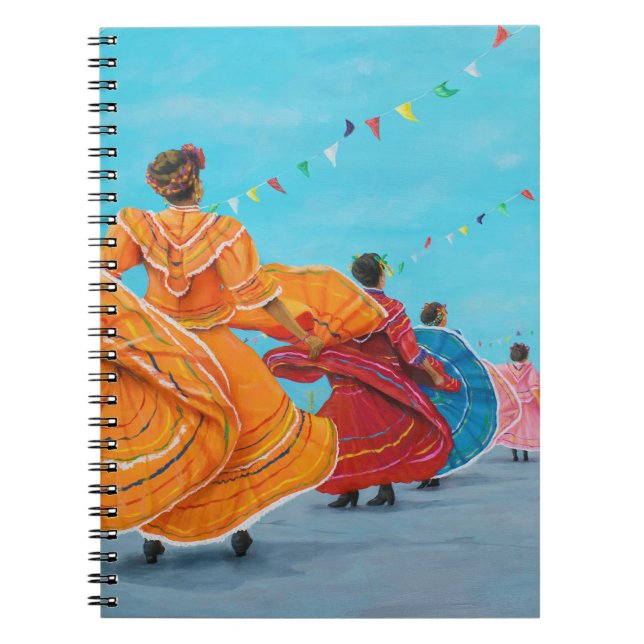 Baile Folresco Dance Anteckningsbok (Framsidan)