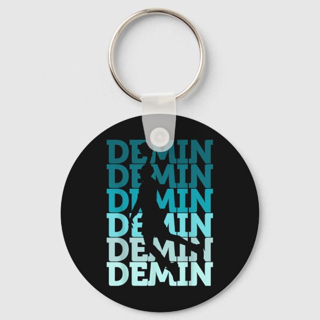 Bailey Basketball Inspire Fantastisk Fläkt Nyckelring (Framsida)