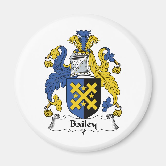 Bailey Family Crest Magnet (Framsidan)