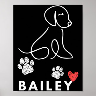 Bailey Hund Nasogovernment Agencyl Plgovernment Poster