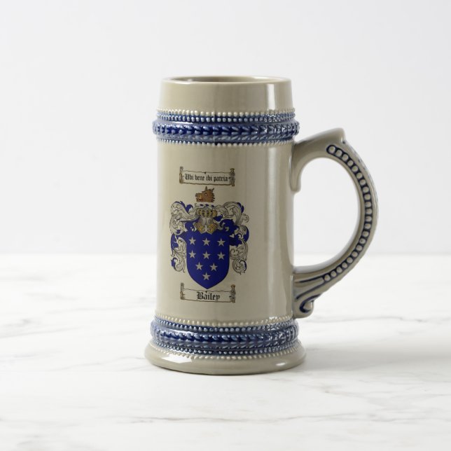 Bailey Jackar Arm Stein/Bailey Family Crest Sejdel (Höger)